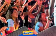 Fan llora cantando "Partido en Dos" en show de Barrio Fino y se vuelve viral: "Ms eficaz que 10 terapias"