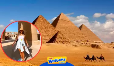 Alondra Garca Mir viaj a Egipto