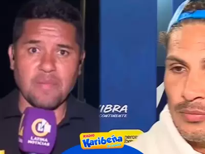 Periodista explica la razn del tenso encuentro con Paolo Guerrero.