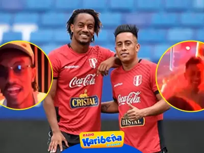 Andr Carrillo y Christian Cueva captados en discoteca tras eliminacin de Per en la Copa Amrica.