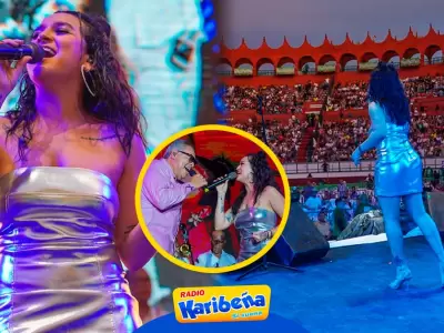 Daniela Darcourt brilla en 'Viva la Salsa' en Colombia