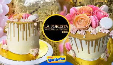 La torta personalizada de La Foresta Pastelera