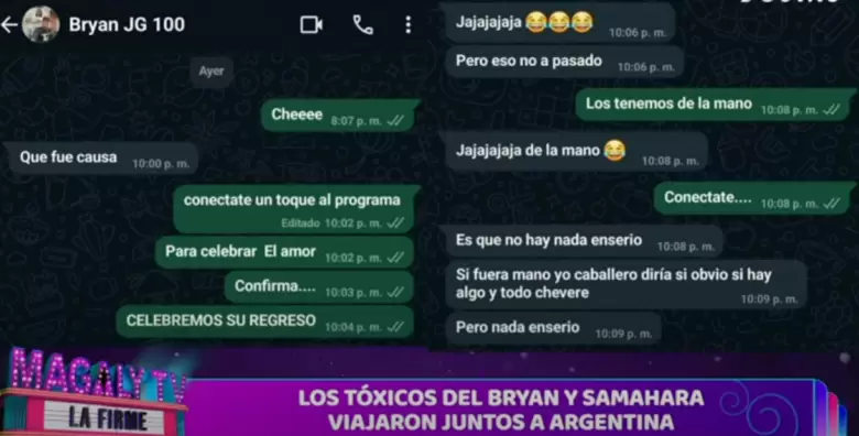 Chat de Bryan Torres