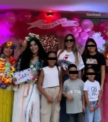 Pamela Lpez celebra el cumpleaos de su hija sin Christian Cueva