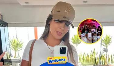 Pamela Lpez celebra el cumpleaos de su hija sin Christian Cueva