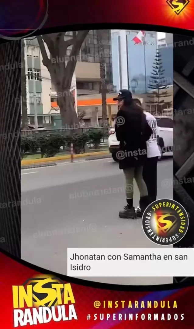 Samantha Batallanos y Jonathan Maicelo