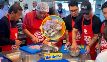 Hermanos Yaipn preparan ceviche