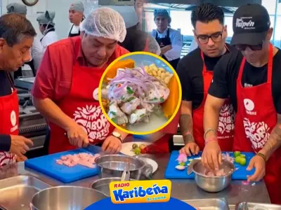 Hermanos Yaipn preparan ceviche