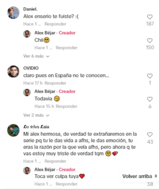 Alex Bjar se despide de 'Al Fondo Hay Sitio'