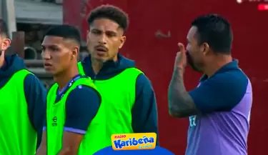 Paolo Guerrero se neg a ingresar al partido de UCV contra Alianza Lima.