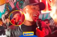 Christian Cueva apareci en un concierto de Marisol y cant a todo pulmn: "Ahora no puedo vivir sin ti"