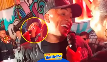 Christian Cueva cantando tema de Marisol