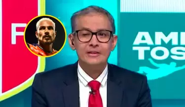 Erick Osores critic el fichaje de Paolo Guerrero