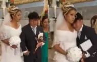 Inslito! Hombre llega completamente ebrio a su boda y se hace viral: "Borracho, pero responsable"