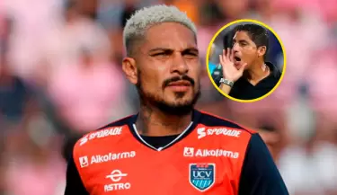 Paolo Guerrero y su discusin con Chicho Salas