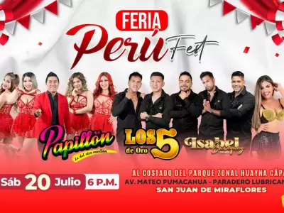 Feria Per Fest en San Juan de Miraflores