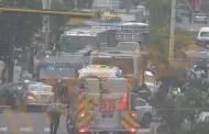 Miraflores: Bus de transporte pblico provoca choque mltiple en la av. El Ejecito y deja varios heridos