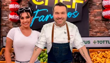 Giacomo Bocchio chotea a Diana Snchez en 'El Gran Chef famosos'