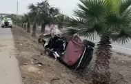 Accidente en Barranca! Camioneta se despista en la Panamericana Norte: Hay un muerto y un herido