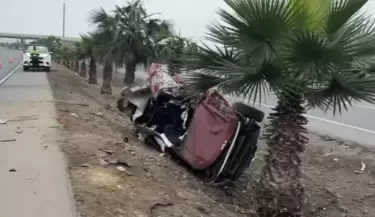 Accidente en la Panamericana Norte