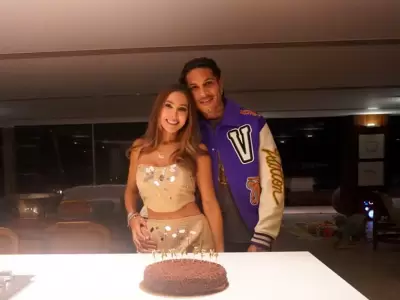 Ana Paula Consorte celebra su cumpleaos en Ro de Janeiro con Paolo Guerrero.