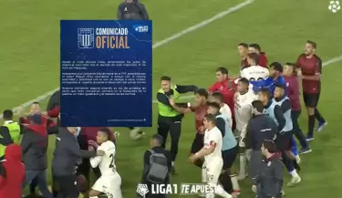 Alianza Lima pide sancin por disturbios entre la U vs. Melgar