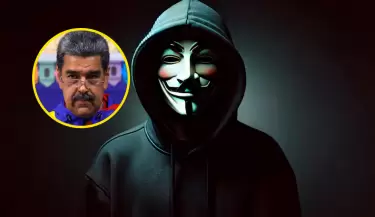 Anonymous en contra de Nicols Maduro