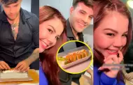 Estrella Torres muestra que su esposo Kevin tiene talento para cocinar: "Por eso me tiene gordita"