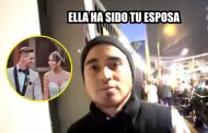 Desanimado? Rodrigo Cuba responde sobre la boda de Melissa Paredes luego de irse de fiesta