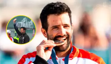 Stefano Peschiera regresa al Per con medalla olmpica.