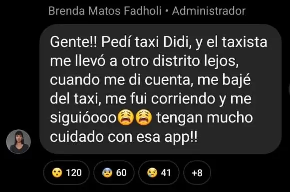 Brenda Matos lanza fuerte denuncia