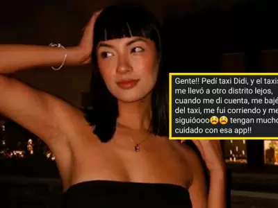 Brenda Matos denuncia aplicativo taxi