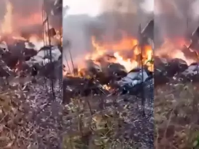 Accidente areo en Brasil