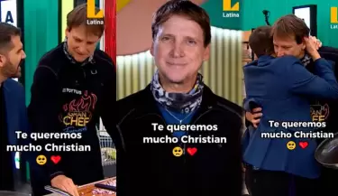 Jos Pelez se conmueve con palabras de Christian Thorsen