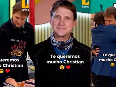 Jos Pelez se conmueve con palabras de Christian Thorsen