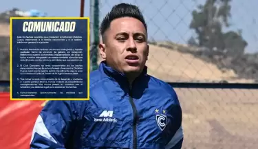 Cienciano se pronuncia sobre caso Christian Cueva