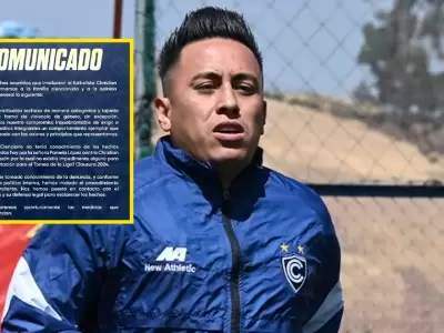 Cienciano se pronuncia sobre caso Christian Cueva