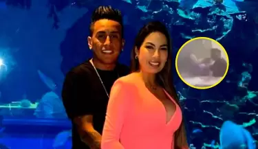 Nuevo video sale a la luz de agresin de Christian Cueva en contra de Pamela Lpez