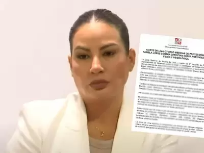 Corte Superior de Lima le ofrece medidas de proteccin a Pamela Lpez