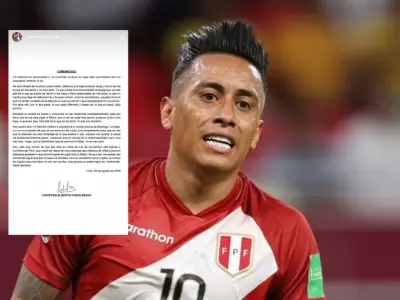 Christian Cueva se pronuncia tras denuncia de Pamela Lpez