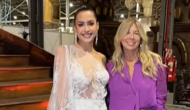 Milett Figueroa luce vestido de novia en Argentina