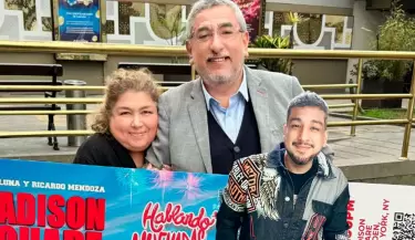 Ricardo Mendoza llevar a sus padres al Madison Square Garden