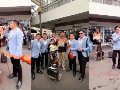 Orquesta Candela apoy a familia en Centro de Lima