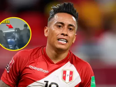 Christian Cueva imgenes de la agresin a Pamela Lpez