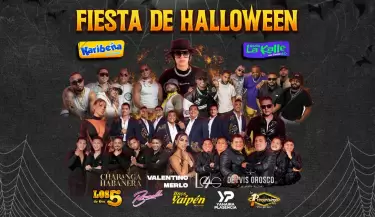 Fiesta Halloween de salsa y cumbia