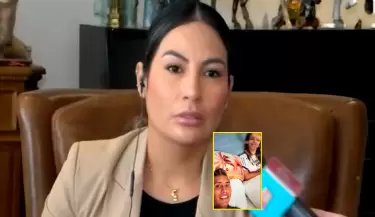 Pamela Lpez se pronuncia sobre foto de Christian Cueva y Rosngela Espinoza.