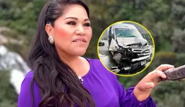 Sonia Morales sobre accidente vehicular que sufrieron sus msicos en Ancash