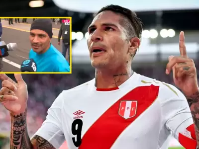 Paolo Guerrero lleg a Lima