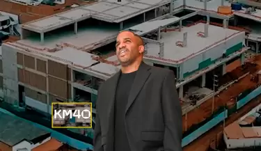 Jefferson Farfn presenta su millonario centro comercial 'KM40'.