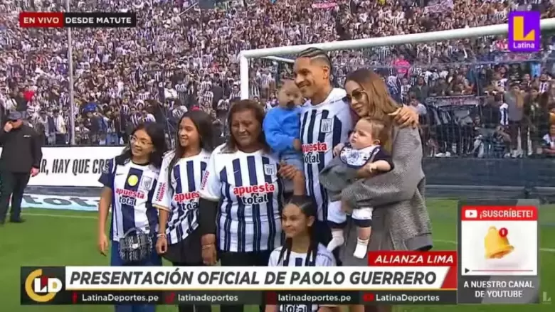 Doa Peta, Paolo Guerrero y Ana Paula Consorte